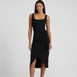 Express XS Elegant Black Sleeveless Dress